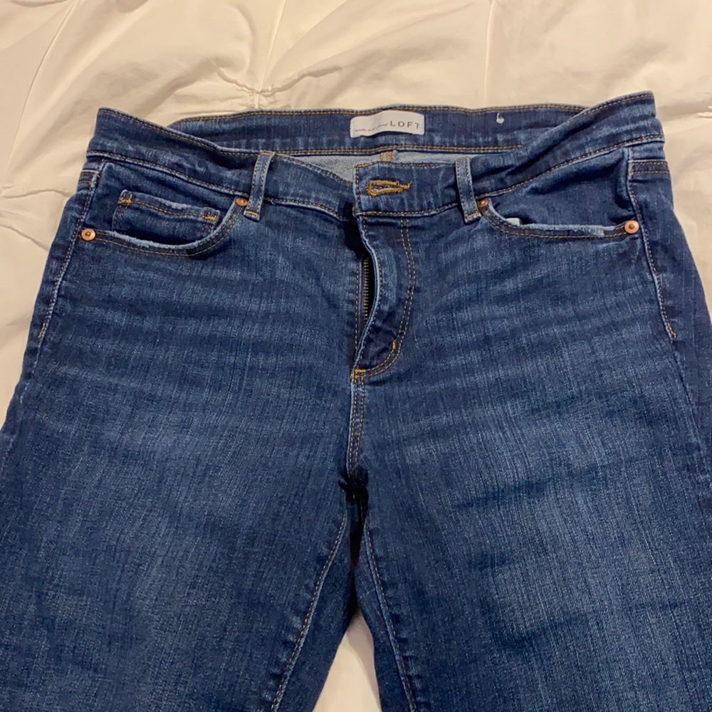 Loft skinny crop jeans